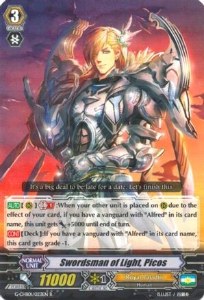 Swordsman of Light, Picos (G-CHB01/023EN) [TRY3 NEXT]