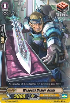 Weapons Dealer, Brutu (G-CHB01/050EN) [TRY3 NEXT]