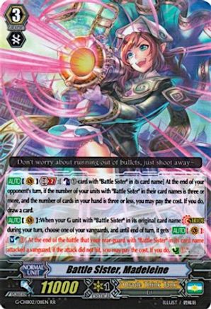 Battle Sister, Madeleine (G-CHB02/011EN) [We ARE!!! Trinity Dragon]