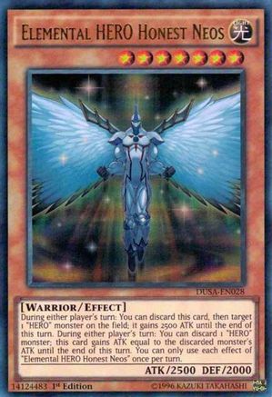 Elemental Hero Honest Neos [DUSA-EN028] Ultra Rare