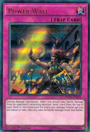 Power Wall [DUSA-EN033] Ultra Rare