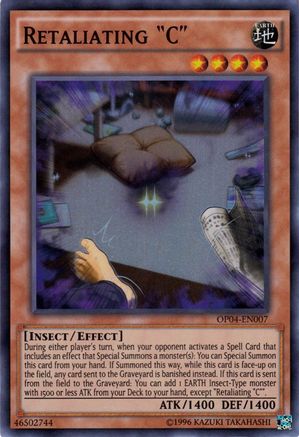 Retaliating "C" [OP04-EN007] Super Rare