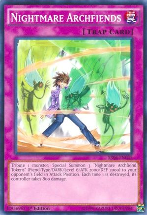 Nightmare Archfiends [SR04-EN035] Common