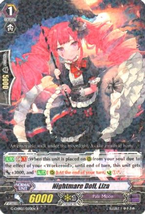 Nightmare Doll, Liza (G-CHB03/020EN) [Rummy Labyrinth Under the Moonlight]