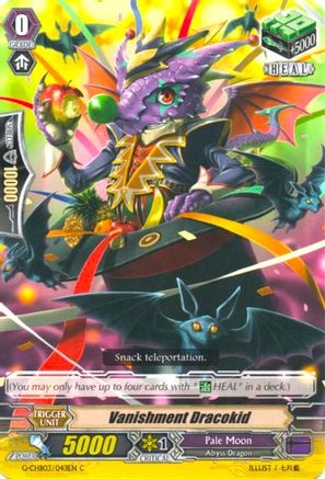 Vanishment Dracokid (G-CHB03/043EN) [Rummy Labyrinth Under the Moonlight]
