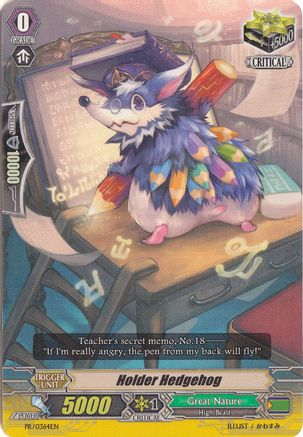 Holder Hedgehog (PR/0364EN) [Promo Cards]