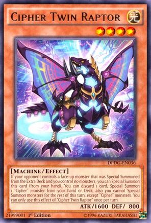 Cipher Twin Raptor [DPDG-EN036] Rare