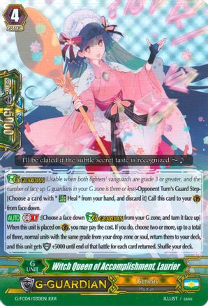 Witch Queen of Accomplishment, Laurier (G-FC04/030EN) [Fighters Collection 2017]