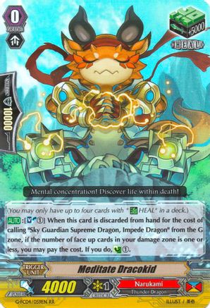 Meditate Dracokid (G-FC04/059EN) [Fighters Collection 2017]