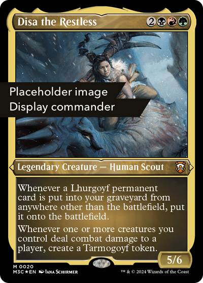 Disa the Restless (Display Commander) (Ripple Foil) [Modern Horizons 3 Commander]