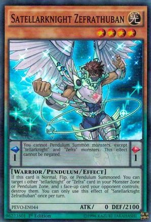 Satellarknight Zefrathuban [PEVO-EN044] Super Rare