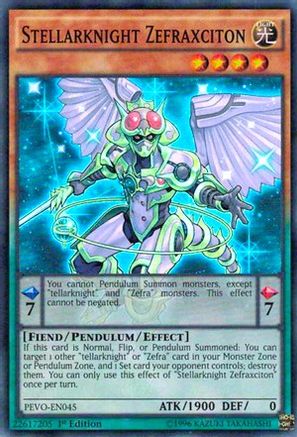 Stellarknight Zefraxciton [PEVO-EN045] Super Rare