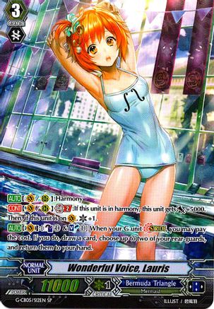 Wonderful Voice, Lauris (G-CB05/S12EN) [Prismatic Divas]