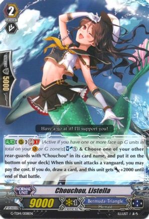 Chouchou, Listella (G-TD14/008EN) [Debut of the Divas]