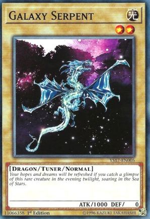 Galaxy Serpent [YS17-EN005] Common