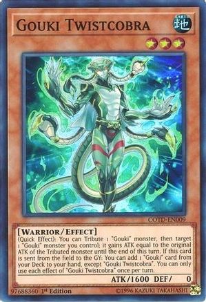 Gouki Twistcobra [COTD-EN009] Super Rare