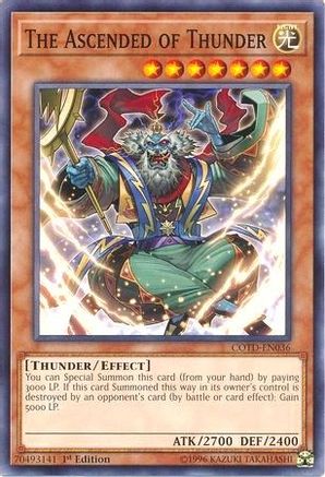 The Ascended of Thunder [COTD-EN036] Short Print