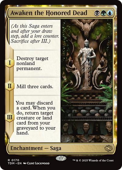 Awaken the Honored Dead [Tarkir: Dragonstorm]