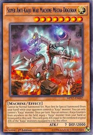 Super Anti-Kaiju War Machine Mecha-Dogoran [MP17-EN047] Rare
