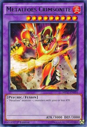 Metalfoes Crimsonite [MP17-EN094] Rare