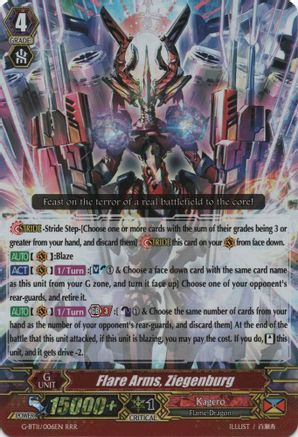 Flare Arms, Ziegenburg (G-BT11/006EN) [Demonic Advent]