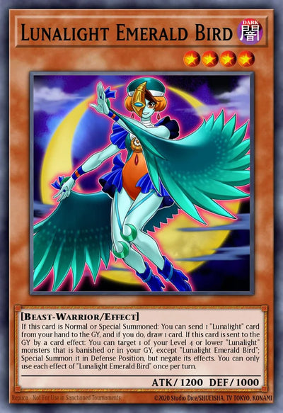 Lunalight Emerald Bird [LAVD-ENL07] Ultra Rare