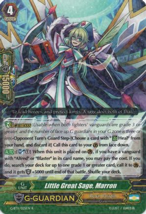 Little Great Sage, Marron (G-BT11/025EN) [Demonic Advent]