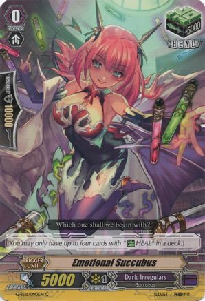 Emotional Succubus (G-BT11/090EN) [Demonic Advent]