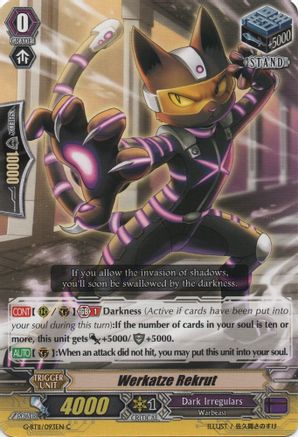 Werkatze Rekrut (G-BT11/093EN) [Demonic Advent]
