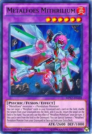 Metalfoes Mithrilium [MP17-EN148] Ultra Rare