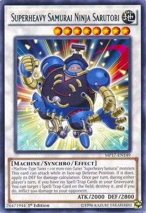 Superheavy Samurai Ninja Sarutobi [MP17-EN149] Rare