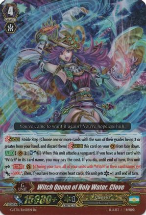 Witch Queen of Holy Water, Clove (G-BT11/Re:01EN) [Demonic Advent]