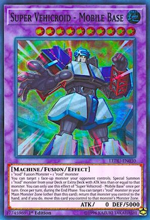 Super Vehicroid - Mobile Base [LEDU-EN030] Super Rare