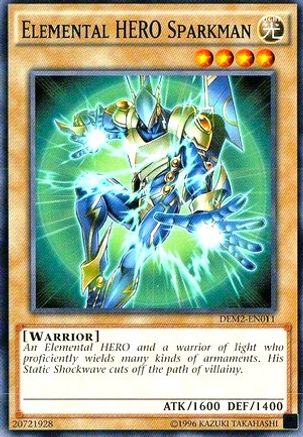 Elemental Hero Sparkman [DEM2-EN011] Common