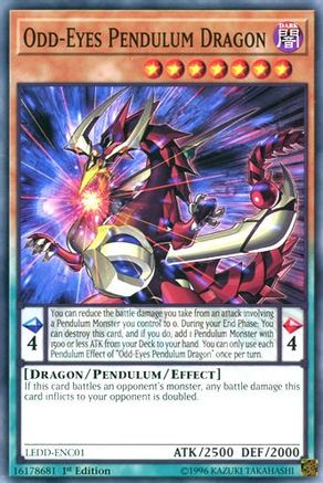 Odd-Eyes Pendulum Dragon [LEDD-ENC01] Common