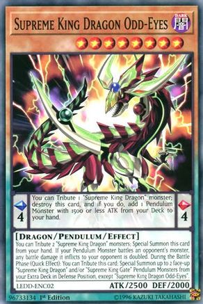 Supreme King Dragon Odd-Eyes [LEDD-ENC02] Common