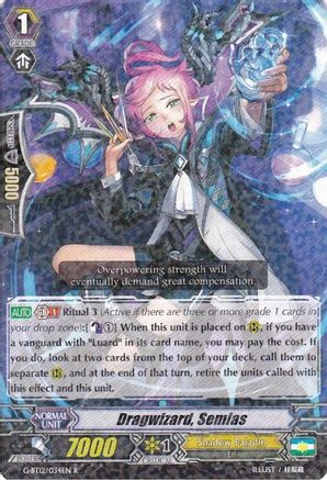 Dragwizard, Semias (G-BT12/034EN) [Dragon King's Awakening]