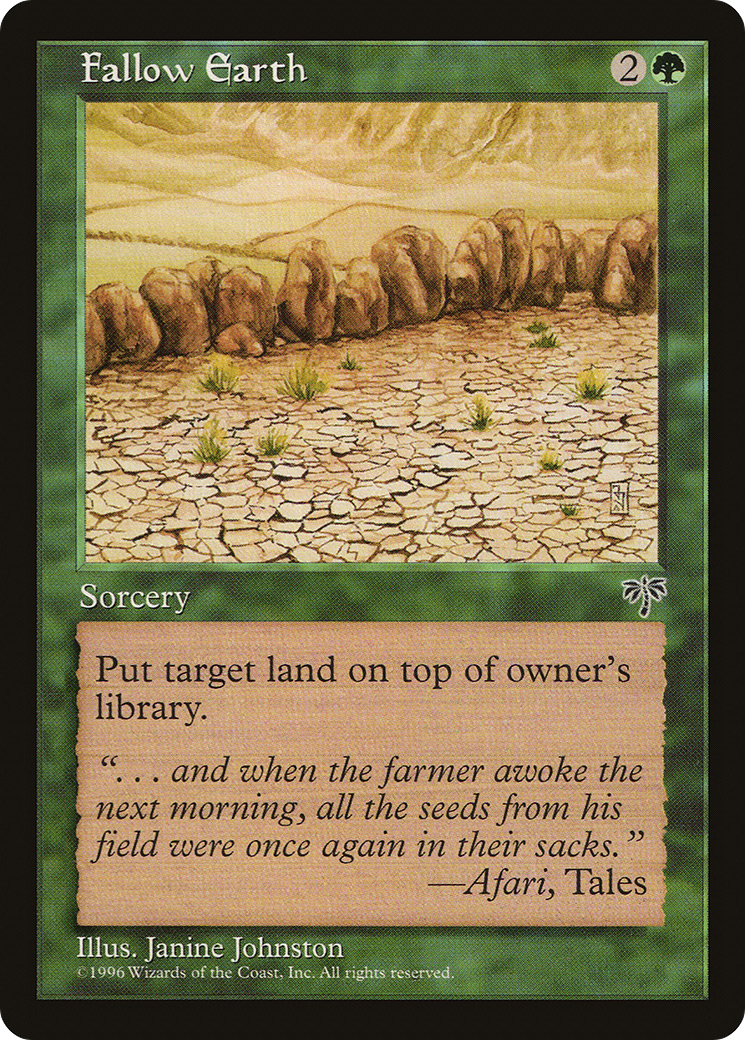 Fallow Earth (MIR-) - Mirage