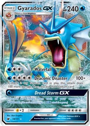 Gyarados GX (18/111) [Sun & Moon: Crimson Invasion]
