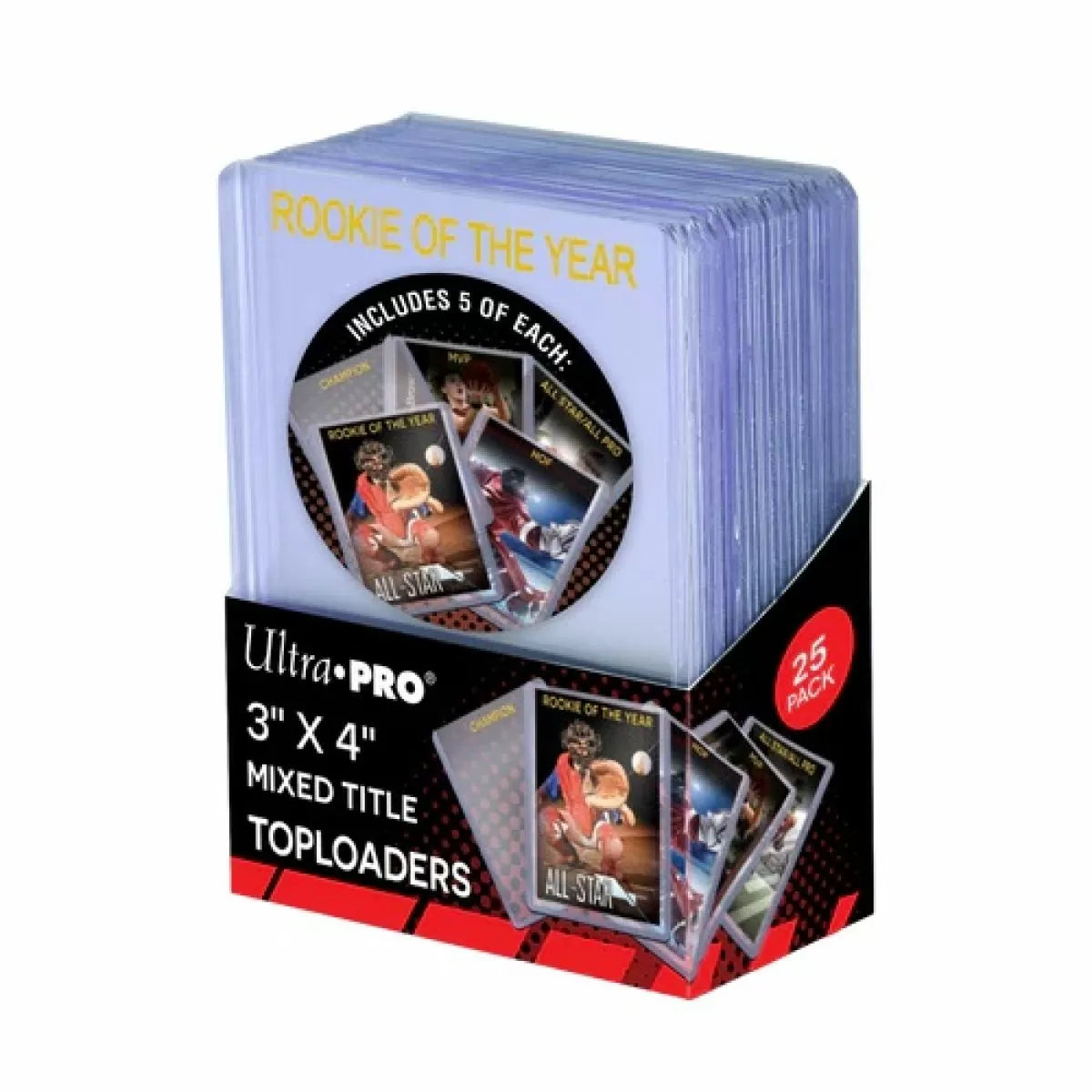 Ultra Pro - Toploaders Mixed Title 35PT (25 Pack)