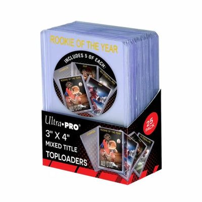 Ultra Pro - Toploaders Mixed Title 35PT (25 Pack)
