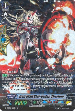Iron Wall Star-vader, Thorium (G-CB06/S08EN) [Rondeau of Chaos and Salvation]