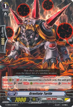 Gravitate Turtle (G-CB06/034EN) [Rondeau of Chaos and Salvation]