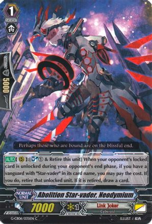 Abolition Star-vader, Neodymium (G-CB06/035EN) [Rondeau of Chaos and Salvation]