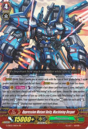 Oppression Mutant Deity, Machining Despot (G-EB02/011EN) [The AWAKENING ZOO]