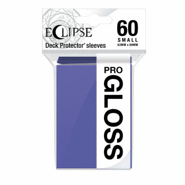 Ultra Pro - Eclipse Gloss Small Deck Protector Sleeves - Royal Purple