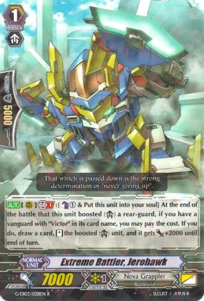 Extreme Battler, Jerohawk (G-EB03/028EN) [The GALAXY STAR GATE]