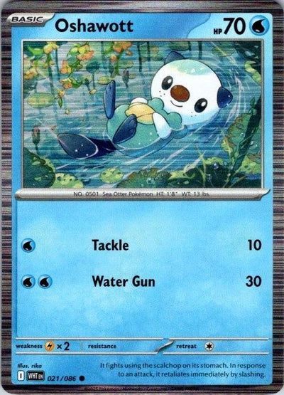 Oshawott 021/086 [Miscellaneous Cards & Products] (Holofoil)