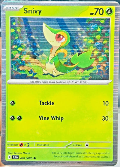 Snivy 001/086 [Miscellaneous Cards & Products] (Holofoil)