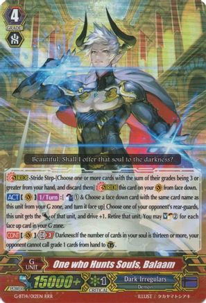 One who Hunts Souls, Balaam (G-BT14/012EN) [Divine Dragon Apocrypha]